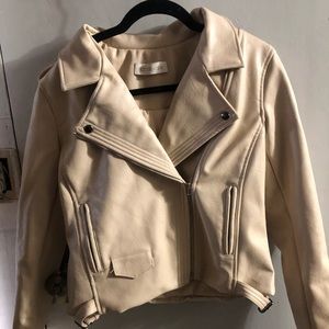 100% polyurethane leather Jacket